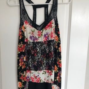 M Fredric Sexy Lace Tank